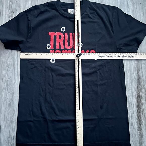 TRUE ROMANCE Rucking Fotten Vintage Style 30th Anniversary Lmtd Print Shirt Sz M - Picture 7 of 9